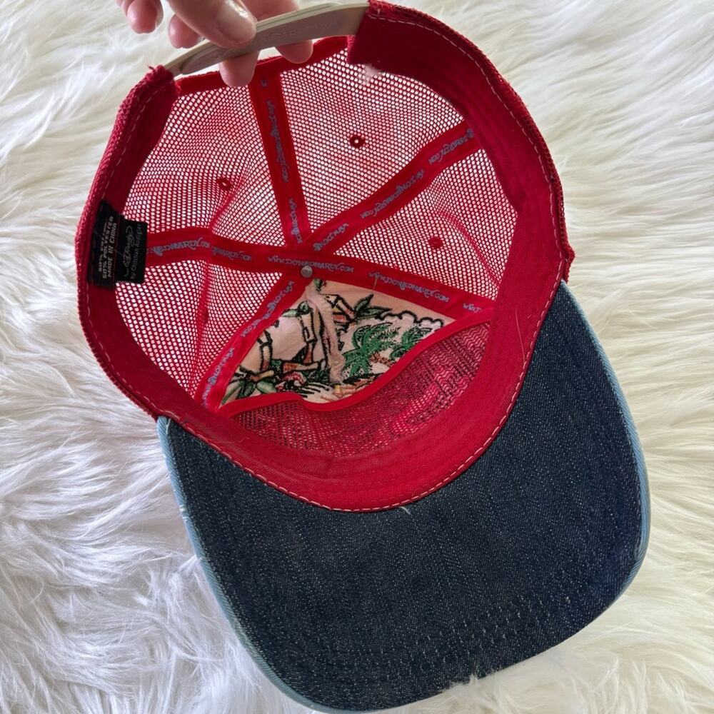 Ed Hardy | Gorilla Christian Audigler Unisex Adult Y2K Hat Vintage Cap Trucker - Picture 6 of 7